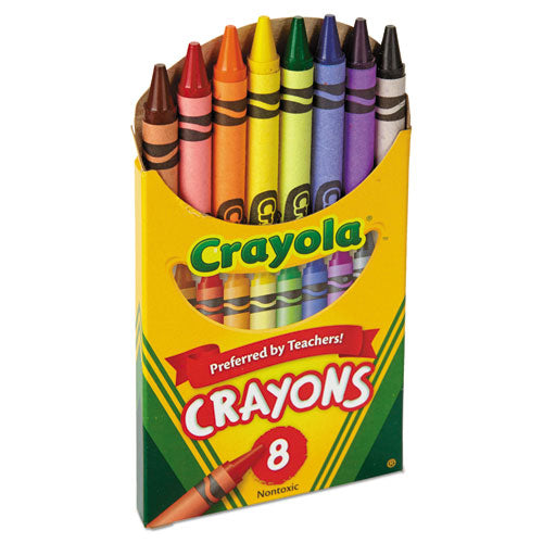 Classic Color Crayons, Tuck Box, 8 Colors