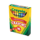 Classic Color Crayons, Tuck Box, 16 Colors