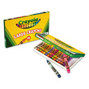 Large Crayons, Lift Lid Box, 16 Colors/box