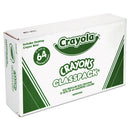 Classpack Regular Crayons, Assorted, 13 Caddies, 832/box