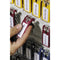 Locking Key Cabinet, 36-key, Brushed Aluminum, Silver, 11.75 X 4.63 X 11