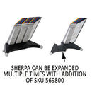 Sherpa Desk Reference System, 10 Panels, 10 X 5.63 X 13.88, Assorted Borders