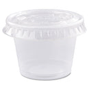 Conex Complements Portion/medicine Cups, 1 Oz, Clear, 125/bag, 20 Bags/carton