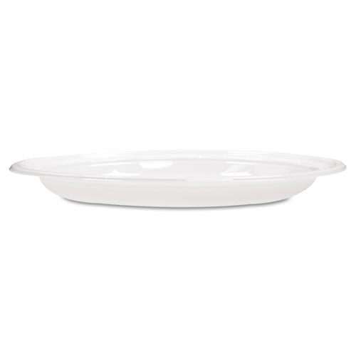 Famous Service Impact Plastic Dinnerware, Plate, 10.25" Dia, White, 500/carton