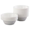 Famous Service Plastic Dinnerware, Bowl, 12 Oz, White, 125/pack, 8 Packs/carton