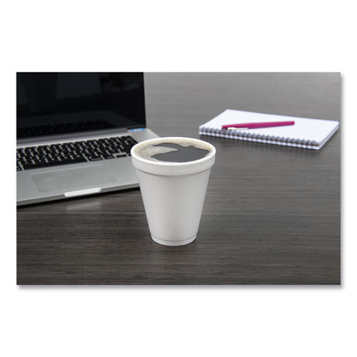 Foam Drink Cups, 12 Oz, White, 1,000/carton