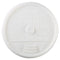 Plastic Lids, Fits 12 Oz To 24 Oz Hot/cold Foam Cups, Sip-thru Lid, White, 100/pack, 10 Packs/carton