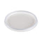 Plastic Lids For Foam Cups, Bowls And Containers, Flat, Vented, Fits 6-32 Oz, Translucent, 100/pack, 10 Packs/carton