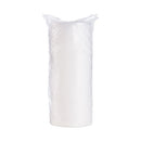 Plastic Lids For Foam Cups, Bowls And Containers, Flat, Vented, Fits 6-32 Oz, Translucent, 100/pack, 10 Packs/carton