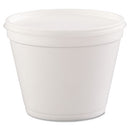 Foam Containers, 24 Oz, White, 25/bag, 20 Bags/carton