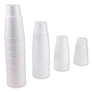 Foam Drink Cups, 32 Oz, White, 16/bag, 25 Bags/carton