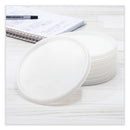 Plastic Lids For Foam Cups, Bowls And Containers, Vented, Fits 12-60 Oz, Translucent, 100/pack, 10 Packs/carton