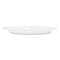 Famous Service Plastic Dinnerware, Plate, 6" Dia, White, 125/pack