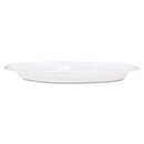 Famous Service Plastic Dinnerware, Plate, 6" Dia, White, 125/pack, 8 Packs/carton