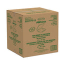 Foam Hinged Lid Container, Performer Perforated Lid, 9 X 9.4 X 3, White, 100/bag, 2 Bag/carton