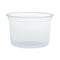 Microgourmet Food Container, 16 Oz, Translucent, Plastic, 50/pack, 10 Packs/carton