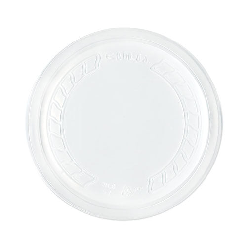 Conex Deli Container Lid, Clear, Plastic, 500/carton