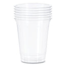 Ultra Clear Pet Cups, 10 Oz, Tall, 50/bag, 20 Bags/carton