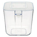 Stackable Caddy Organizer, Small, Plastic, 4.33 X 4 X 4.38, White