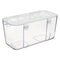 Stackable Caddy Organizer, Medium, Plastic, 8.8 X 4 X 4.38, White