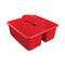 Antimicrobial Creativity Storage Caddy, Red