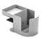 Standing Desk Cup Holder Organizer, Two Sections, 3.94 X 7.04 X 3.54, Gray