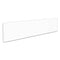 Superior Image Cubicle Nameplate Sign Holder, 8.5 X 2 Insert, Clear