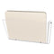 Unbreakable Docupocket Wall File, Letter Size, 14.5" X 3" X 6.5", Clear