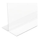 Classic Image Double-sided Sign Holder, 11 X 8.5 Insert, Clear