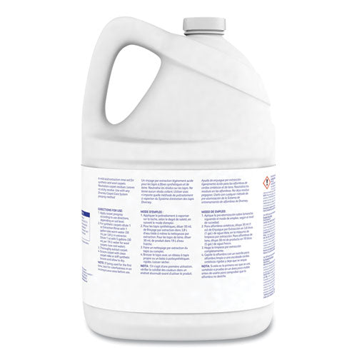 Carpet Extraction Rinse, Floral Scent, 1 Gal Bottle, 4/carton