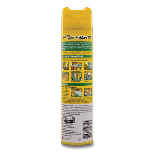 Endust Multi-surface Dusting And Cleaning Spray, Lemon Zest, 12.5 Oz Aerosol Spray