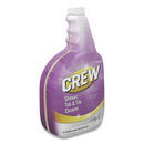 Crew Shower, Tub And Tile Cleaner, Liquid, 32 Oz, 4/carton