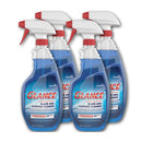 Glance Powerized Glass And Surface Cleaner, Liquid, 32 Oz, 4/carton