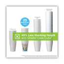 Perfectouch Paper Hot Cups And Lids Combo, 10 Oz, Multicolor, 50 Cups/lids/pack, 6 Packs/carton