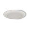 White Paper Plates, 6" Dia, 500/packs, 2 Packs/carton