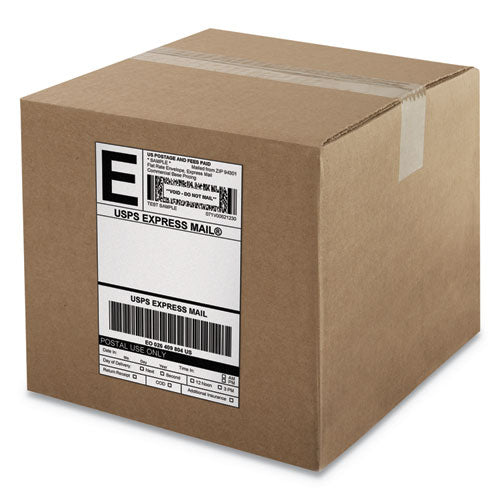 Lw Extra-large Shipping Labels, 4" X 6", White, 220 Labels/roll, 5 Rolls/pack