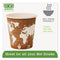 World Art Renewable And Compostable Hot Cups, 10 Oz, 50/pack, 20 Packs/carton