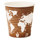 World Art Renewable And Compostable Hot Cups, 10 Oz, 50/pack, 20 Packs/carton