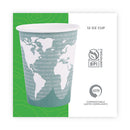 World Art Renewable And Compostable Hot Cups, 12 Oz, 50/pack, 20 Packs/carton