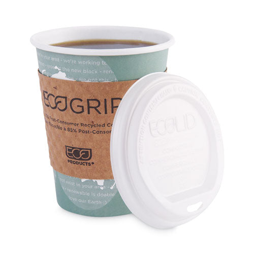 World Art Renewable And Compostable Hot Cups, 12 Oz, 50/pack, 20 Packs/carton