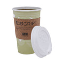 World Art Renewable And Compostable Hot Cups, 16 Oz, Moss, 50/pack