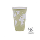 World Art Renewable And Compostable Hot Cups, 16 Oz, 50/pack, 20 Packs/carton