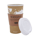 World Art Renewable And Compostable Hot Cups, 20 Oz, 50/pack, 20 Packs/carton