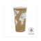 World Art Renewable And Compostable Hot Cups, 20 Oz, 50/pack, 20 Packs/carton