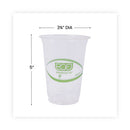 Greenstripe Renewable And Compostable Cold Cups Convenience Pack, Clear, 16 Oz, 50/pack