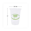 Greenstripe Renewable And Compostable Cold Cups, 16 Oz, Clear, 50/pack, 20 Packs/carton