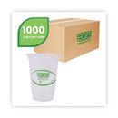 Greenstripe Renewable And Compostable Cold Cups, 16 Oz, Clear, 50/pack, 20 Packs/carton