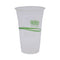 Greenstripe Renewable And Compostable Cold Cups, 20 Oz, Clear, 50/pack, 20 Packs/carton