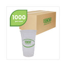 Greenstripe Renewable And Compostable Cold Cups, 20 Oz, Clear, 50/pack, 20 Packs/carton