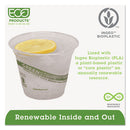 Greenstripe Renewable And Compostable Cold Cups, 9 Oz, Clear, 50/pack, 20 Packs/carton